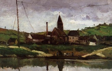 ボニエール ポール セザンヌの風景の眺め Oil Paintings